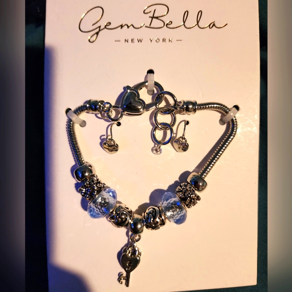 Silver Charm Bracelet